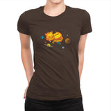 The Center of My Universe - Womens Premium T-Shirts RIPT Apparel Small / Dark Chocolate