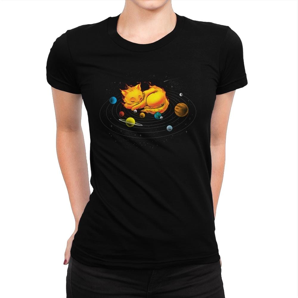 The Center of My Universe - Womens Premium T-Shirts RIPT Apparel Small / Indigo