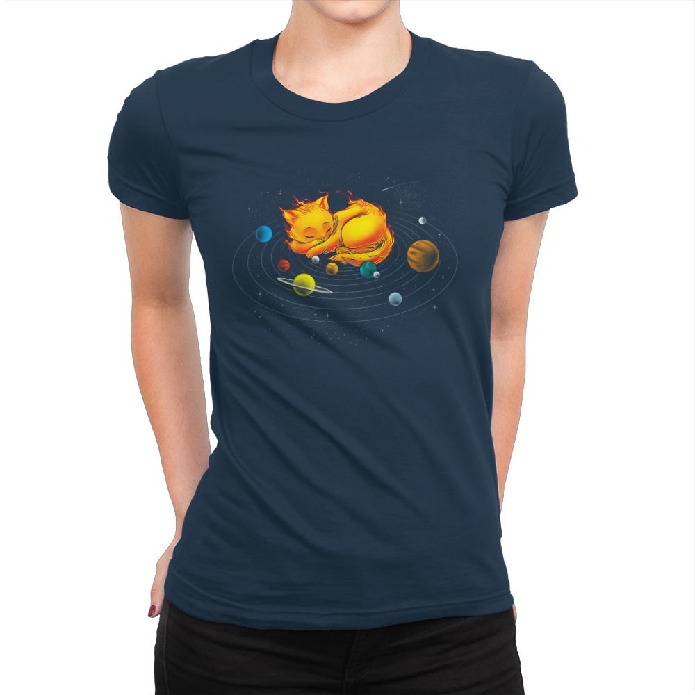 The Center of My Universe - Womens Premium T-Shirts RIPT Apparel Small / Midnight Navy