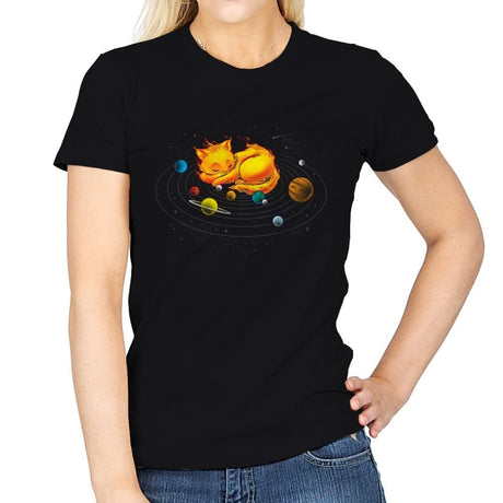 The Center of My Universe - Womens T-Shirts RIPT Apparel Small / Black