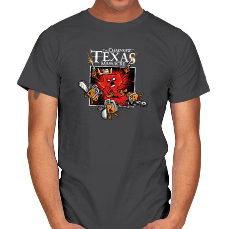 The Chainsaw Texas Massacre Exclusive - Mens T-Shirts RIPT Apparel Small / Charcoal