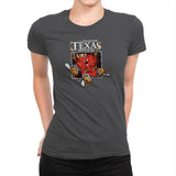 The Chainsaw Texas Massacre Exclusive - Womens Premium T-Shirts RIPT Apparel Small / Heavy Metal