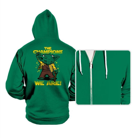 The Champions We Are - Hoodies Hoodies RIPT Apparel Small / Kelly