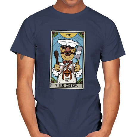 The Chef - Mens T-Shirts RIPT Apparel Small / Navy