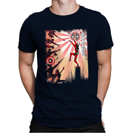 The Chimichanga Kid Exclusive - Best Seller - Mens Premium T-Shirts RIPT Apparel Small / Midnight Navy