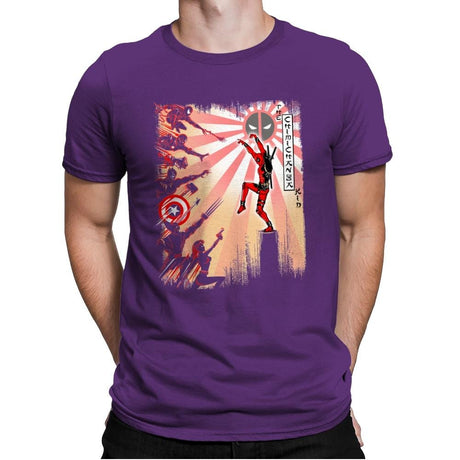 The Chimichanga Kid Exclusive - Best Seller - Mens Premium T-Shirts RIPT Apparel Small / Purple Rush