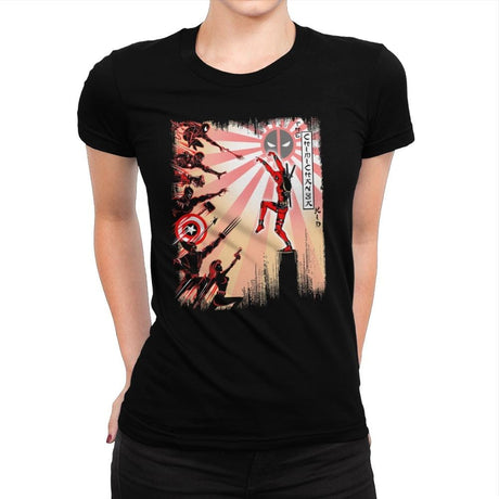 The Chimichanga Kid Exclusive - Best Seller - Womens Premium T-Shirts RIPT Apparel Small / Indigo