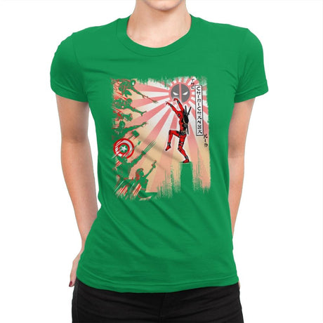 The Chimichanga Kid Exclusive - Best Seller - Womens Premium T-Shirts RIPT Apparel Small / Kelly Green