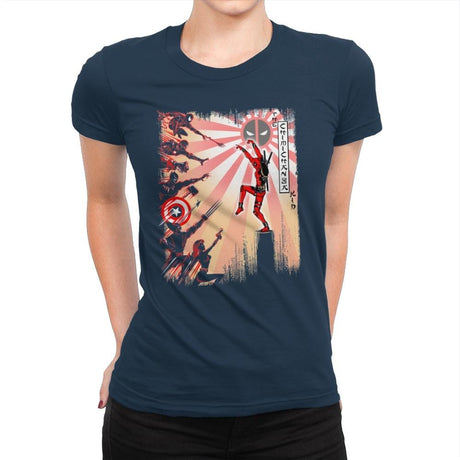 The Chimichanga Kid Exclusive - Best Seller - Womens Premium T-Shirts RIPT Apparel Small / Midnight Navy