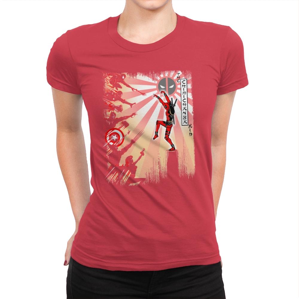 The Chimichanga Kid Exclusive - Best Seller - Womens Premium T-Shirts RIPT Apparel Small / Red