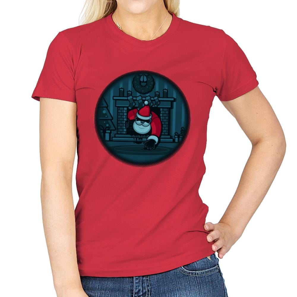 The Chimney - Womens T-Shirts RIPT Apparel Small / Red