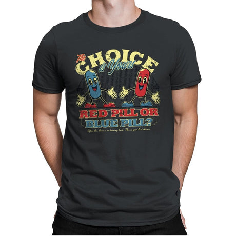 The Choice is yours - Mens Premium T-Shirts RIPT Apparel Small / Heavy Metal
