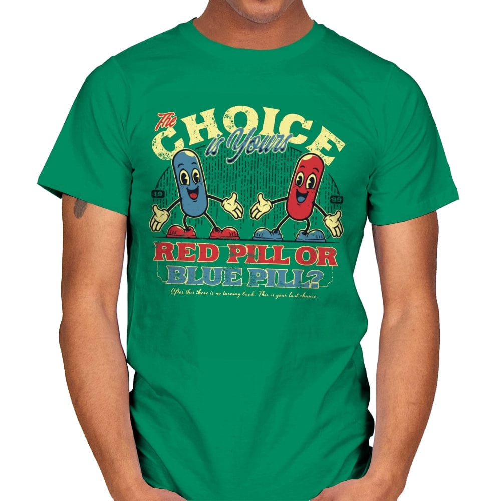 The Choice is yours - Mens T-Shirts RIPT Apparel Small / Kelly