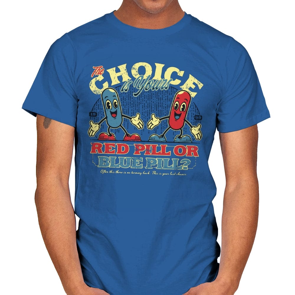 The Choice is yours - Mens T-Shirts RIPT Apparel Small / Royal