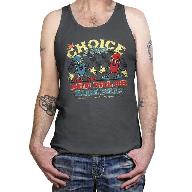 The Choice is yours - Tanktop Tanktop RIPT Apparel X-Small / Asphalt