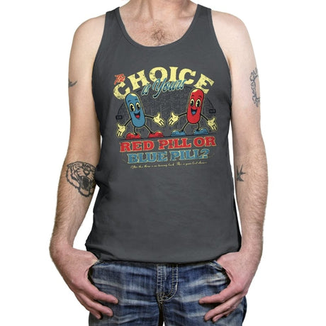 The Choice is yours - Tanktop Tanktop RIPT Apparel X-Small / Asphalt