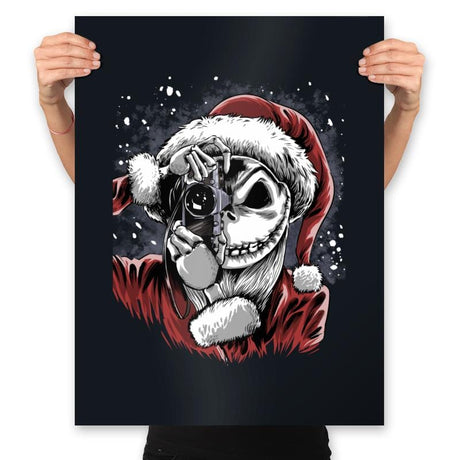 The Christmas Joke - Prints Posters RIPT Apparel 18x24 / Black