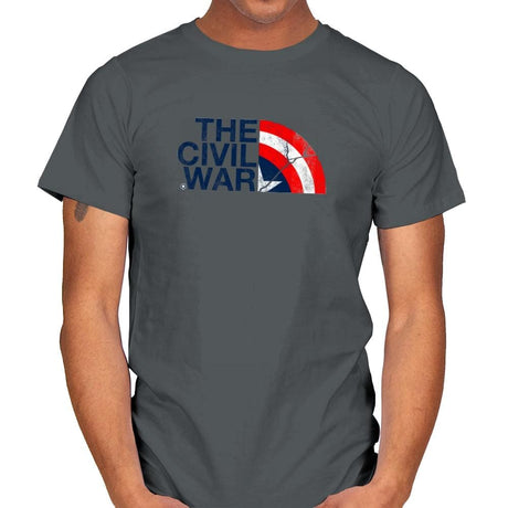 The Civil War Exclusive - Mens T-Shirts RIPT Apparel Small / Charcoal