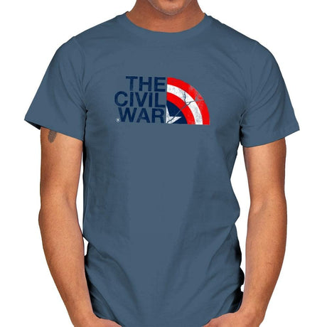 The Civil War Exclusive - Mens T-Shirts RIPT Apparel Small / Indigo Blue