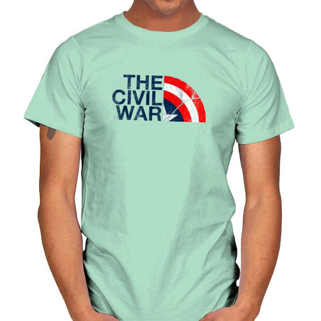 The Civil War Exclusive - Mens T-Shirts RIPT Apparel Small / Mint Green