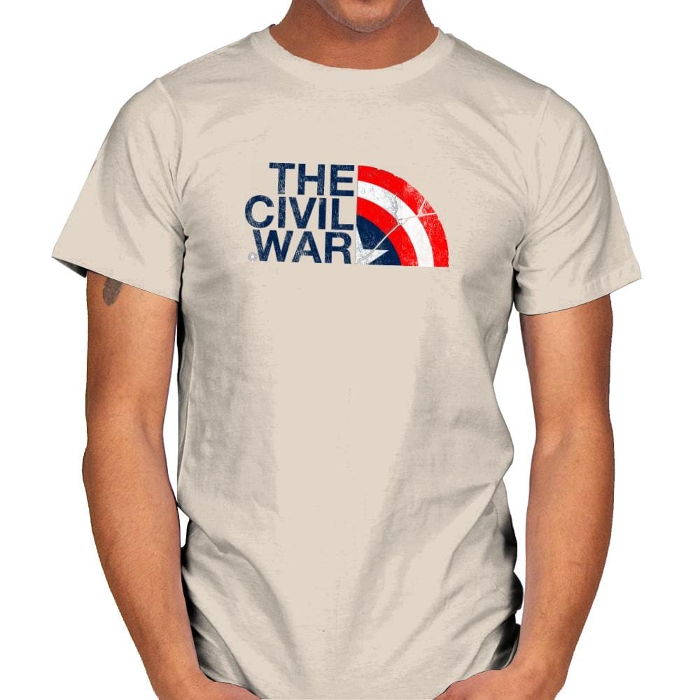 The Civil War Exclusive - Mens T-Shirts RIPT Apparel Small / Natural