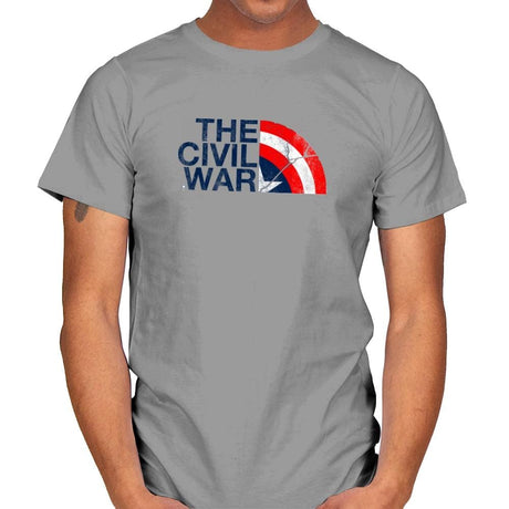 The Civil War Exclusive - Mens T-Shirts RIPT Apparel Small / Sport Grey
