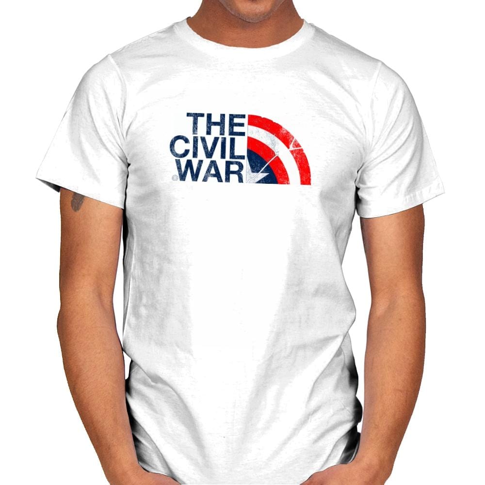 The Civil War Exclusive - Mens T-Shirts RIPT Apparel Small / White