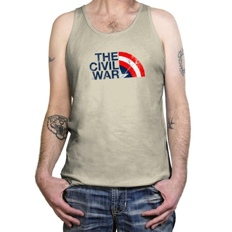 The Civil War Exclusive - Tanktop Tanktop RIPT Apparel X-Small / Oatmeal Triblend