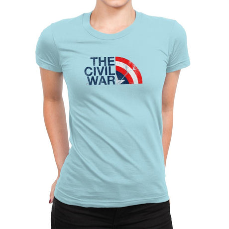 The Civil War Exclusive - Womens Premium T-Shirts RIPT Apparel Small / Cancun