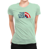 The Civil War Exclusive - Womens Premium T-Shirts RIPT Apparel Small / Mint