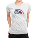 The Civil War Exclusive - Womens Premium T-Shirts RIPT Apparel Small / White
