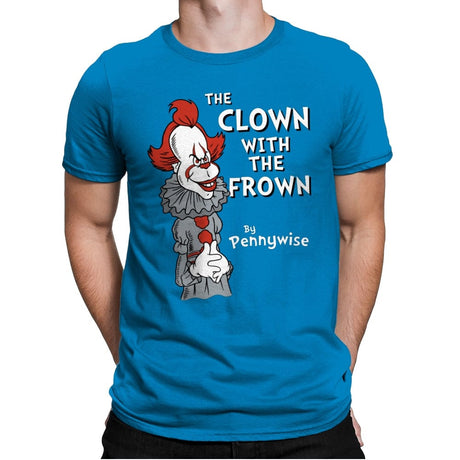 The Clown with the Frown - Mens Premium T-Shirts RIPT Apparel Small / Turqouise
