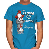 The Clown with the Frown - Mens T-Shirts RIPT Apparel Small / Sapphire