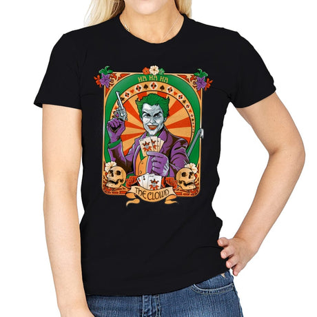 The Clown - Womens T-Shirts RIPT Apparel Small / Black