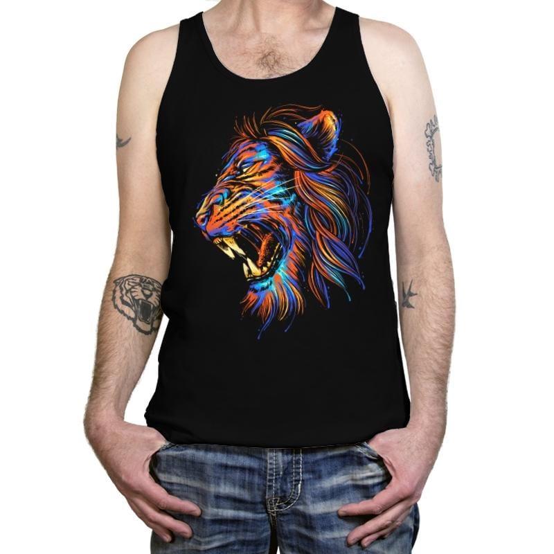 The Color of Rage - Tanktop Tanktop RIPT Apparel X-Small / Black