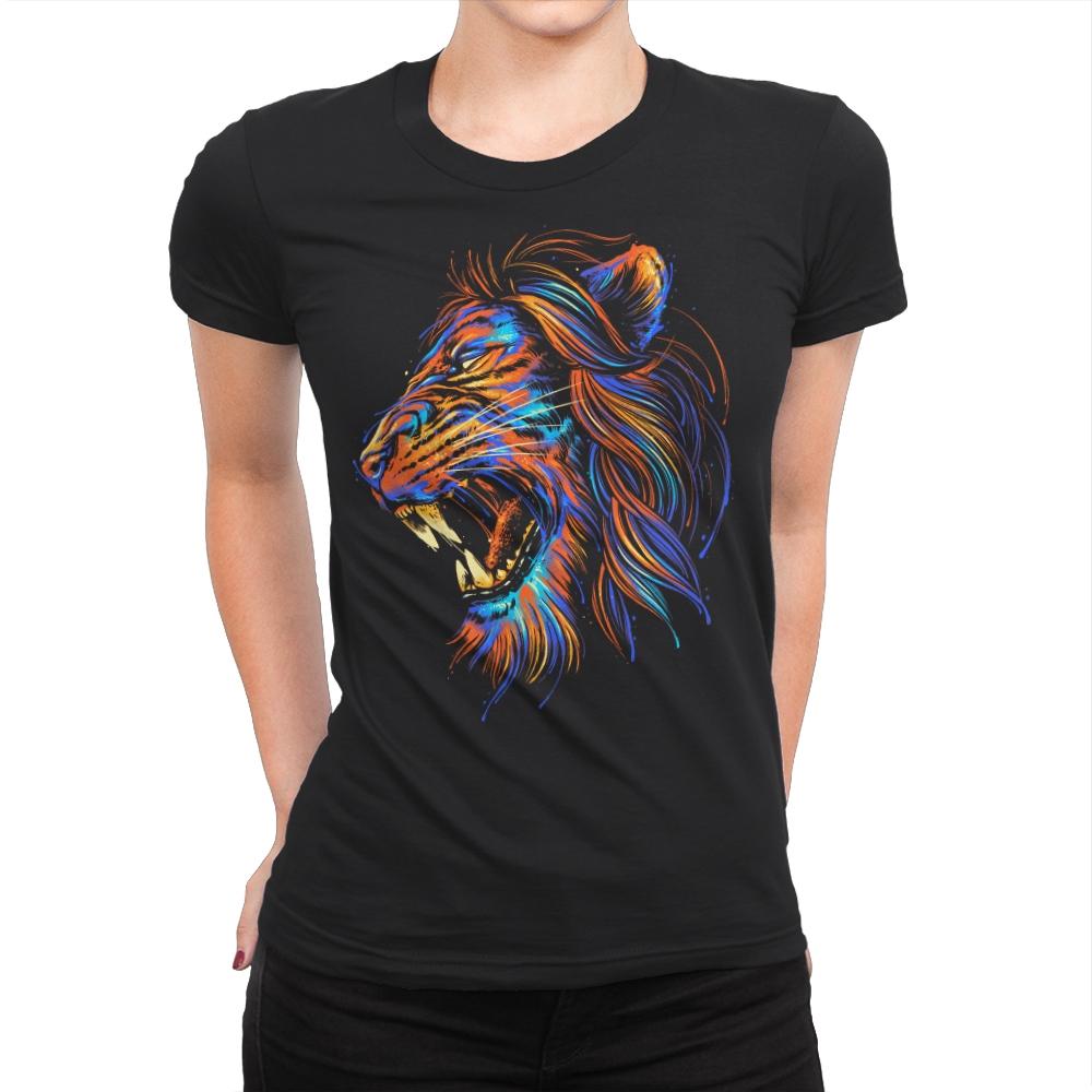 The Color of Rage - Womens Premium T-Shirts RIPT Apparel Small / Black