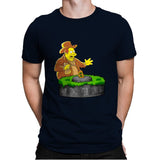 The Comic Guy Adventure - Mens Premium T-Shirts RIPT Apparel Small / Midnight Navy