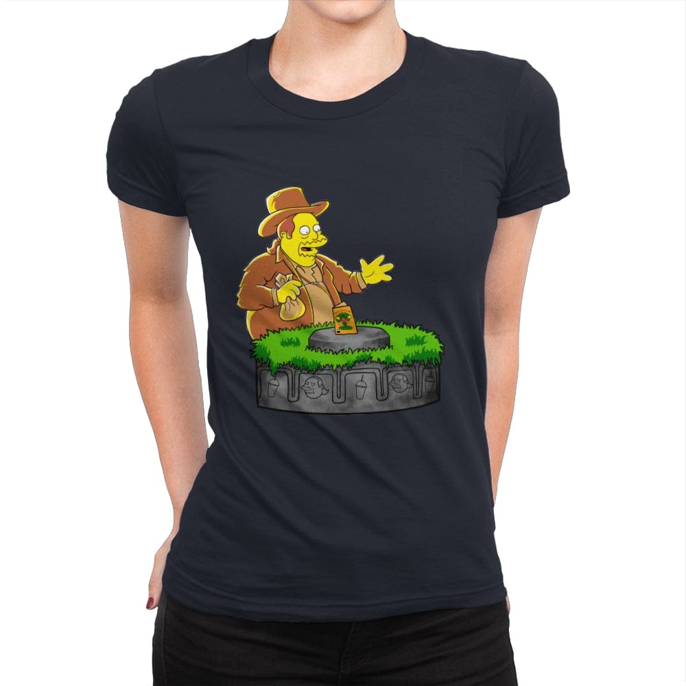 The Comic Guy Adventure - Womens Premium T-Shirts RIPT Apparel Small / Midnight Navy
