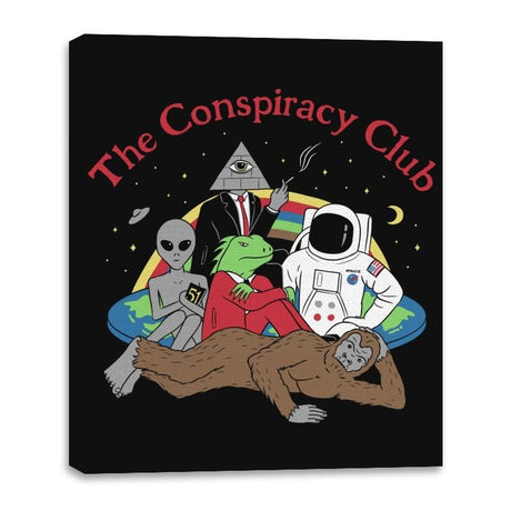 The Conspiracy Club - Canvas Wraps Canvas Wraps RIPT Apparel