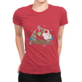 The Conspiracy Club - Womens Premium T-Shirts RIPT Apparel Small / Red