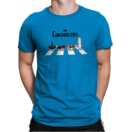 The Controllers - Mens Premium T-Shirts RIPT Apparel Small / Turqouise