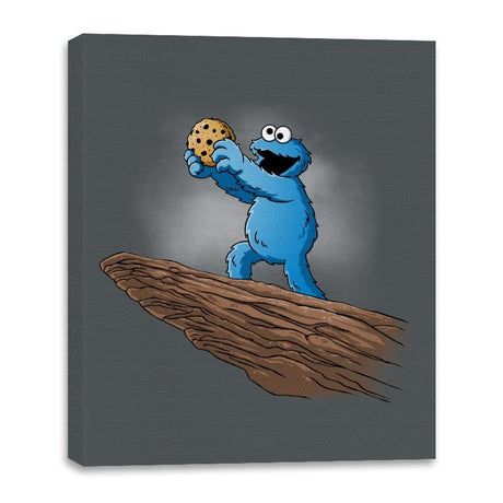 The Cookie King - Canvas Wraps Canvas Wraps RIPT Apparel 16x20 / Charcoal