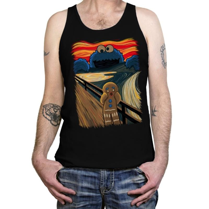 The Cookie Muncher! - Raffitees - Tanktop Tanktop RIPT Apparel X-Small / Black