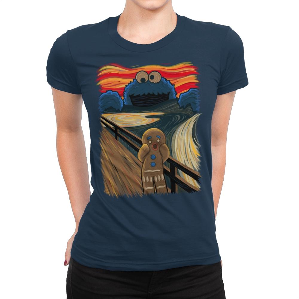 The Cookie Muncher! - Raffitees - Womens Premium T-Shirts RIPT Apparel Small / Midnight Navy