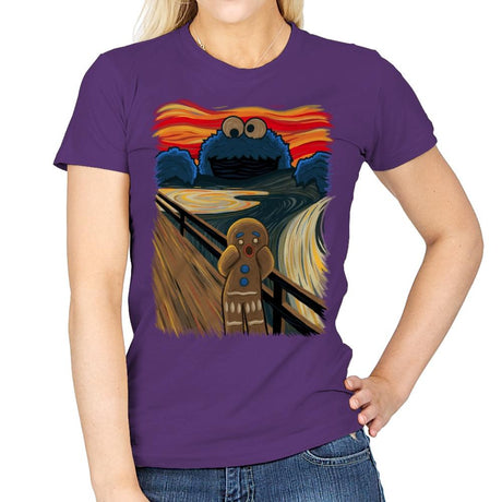 The Cookie Muncher! - Raffitees - Womens T-Shirts RIPT Apparel Small / Purple