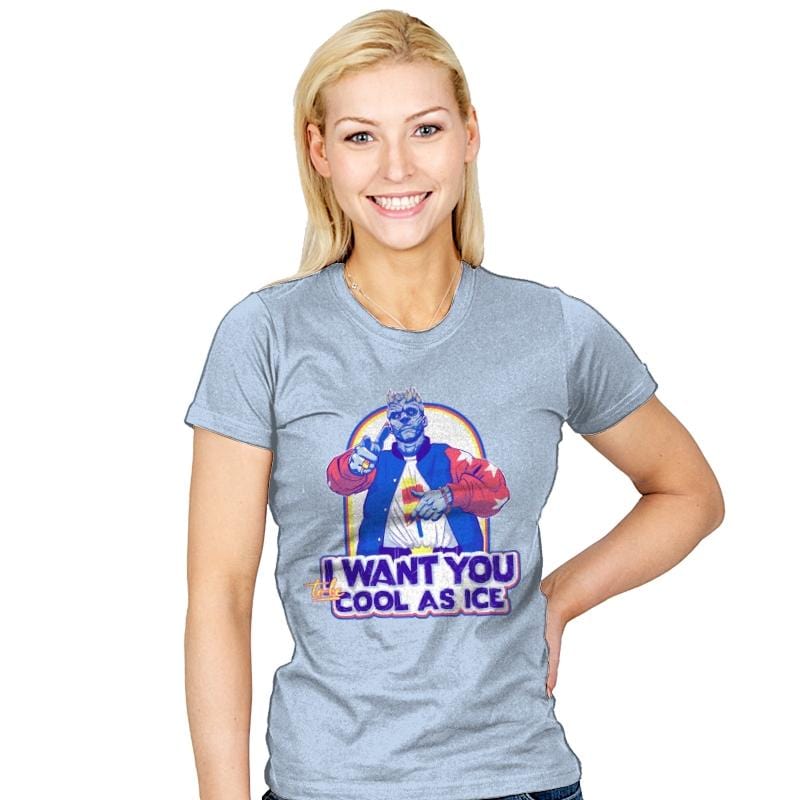 The coolest King - Womens T-Shirts RIPT Apparel Small / Baby Blue