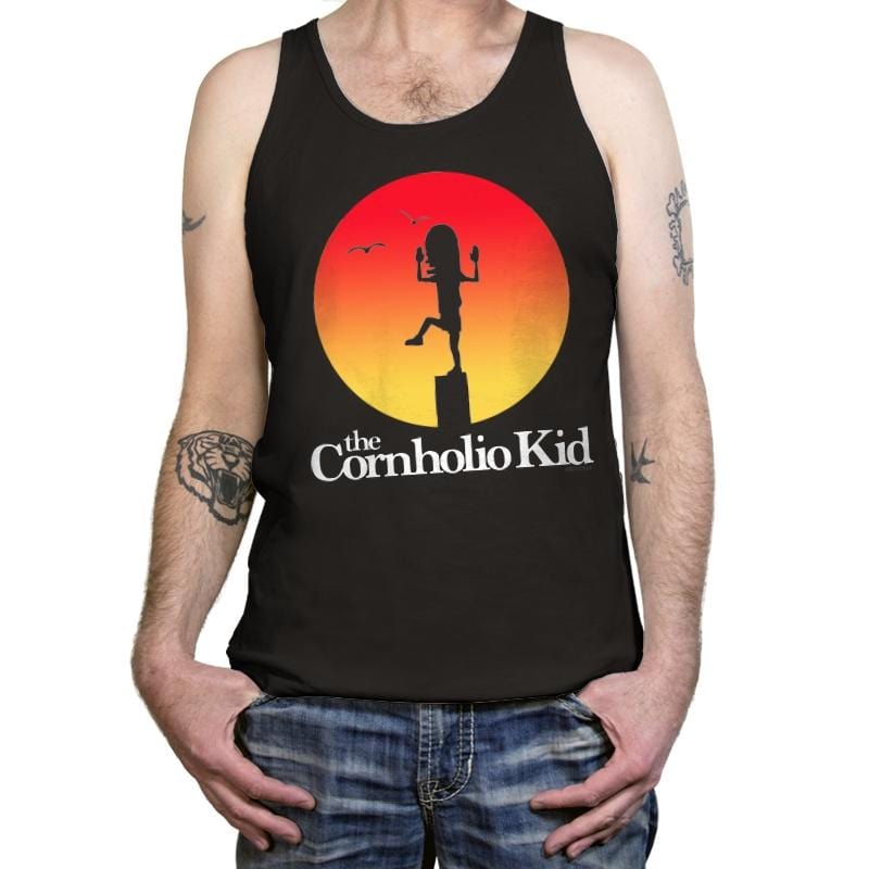 The Cornholio Kid - Tanktop Tanktop RIPT Apparel
