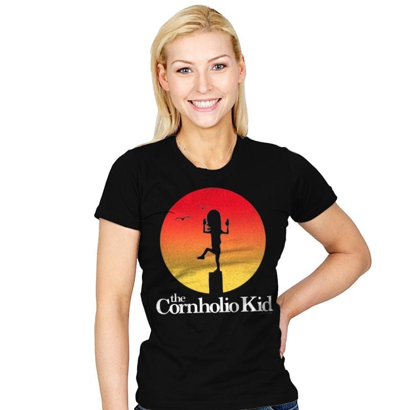 The Cornholio Kid - Womens T-Shirts RIPT Apparel Small / Black