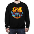 The Count - Crew Neck Sweatshirt Crew Neck Sweatshirt RIPT Apparel Small / Black
