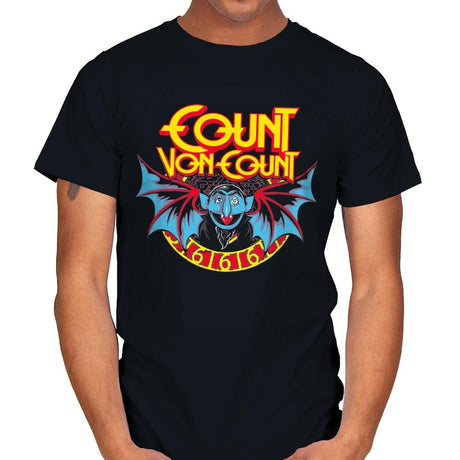 The Count - Mens T-Shirts RIPT Apparel Small / Black